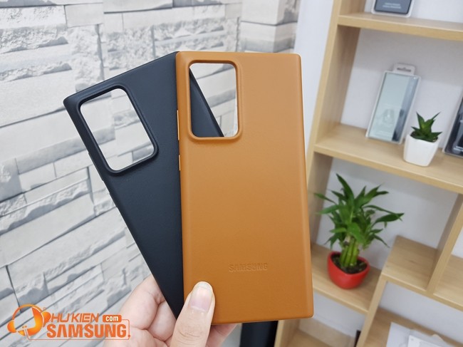 Ốp lưng Leather Cover Note 20 Ultra giá rẻ